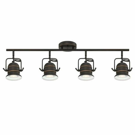 CARNE Boswell Four-Light Indoor Track Light Kit, Oil-Rubbed Bronze CA3281859